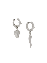 Vivienne Westwood DELLA EARRINGS - PLATINUM