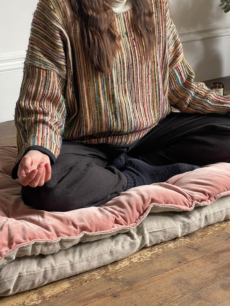 Maitri Linen floor mattress 70 x 175cm