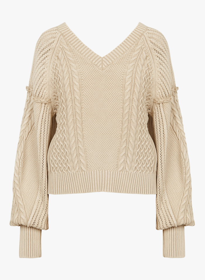 Mes Demoiselles Knitted Top Satoko