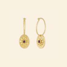 Ekadori Sunflare Hoops Red, Garnet