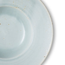 HKLiving Chef ceramics: pasta plate, soft blue