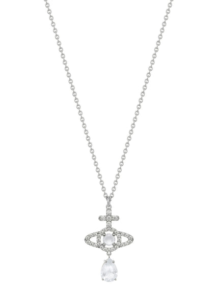 Vivienne Westwood Olympia CZ drop pendant