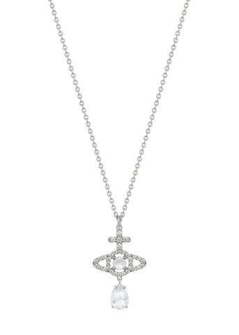 Vivienne Westwood Olympia CZ drop pendant
