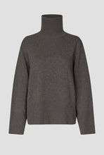 Second Female Alpha Knit T-Neck - Black Olive