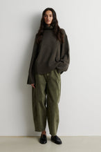 Second Female Alpha Knit T-Neck - Black Olive