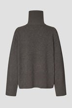 Second Female Alpha Knit T-Neck - Black Olive