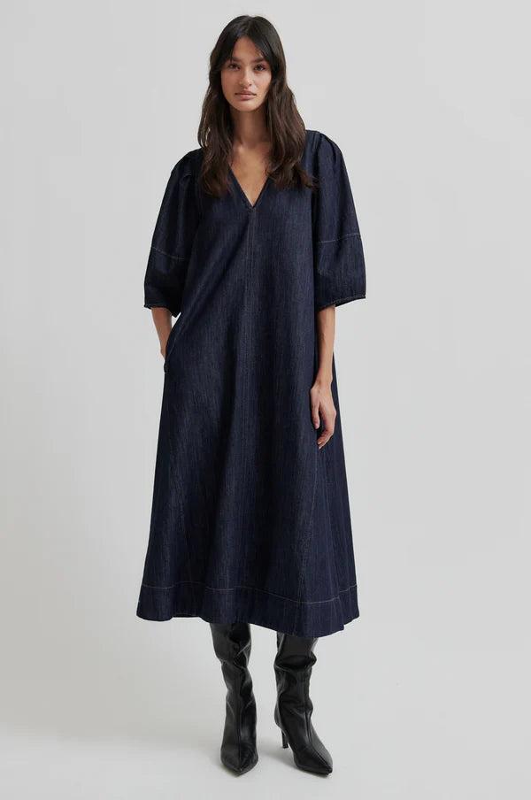 Second Female Dera Denim Dress