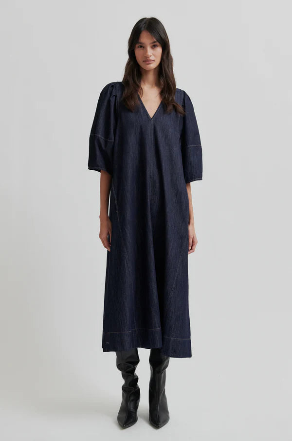 Second Female Dera Denim Dress