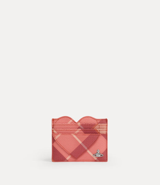 Vivienne Westwood heart card holder fraser pink
