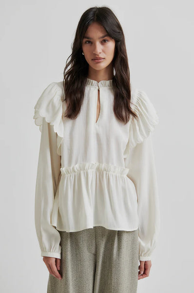 Second Female Terra Frill Blouse Tofu