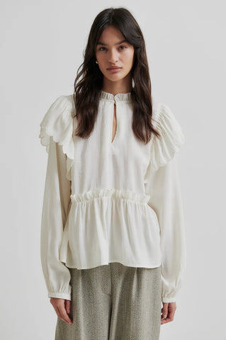 Second Female Terra Frill Blouse Tofu