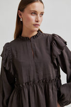 Second Female Terra Frill Blouse Chocolate Plum