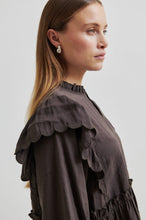 Second Female Terra Frill Blouse Chocolate Plum