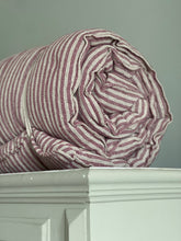 Maitri: Recycled Cream and Dusty Pink stripes mattress