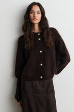 Second Female Andrea Knit Rib LS Cardigan