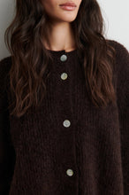 Second Female Andrea Knit Rib LS Cardigan