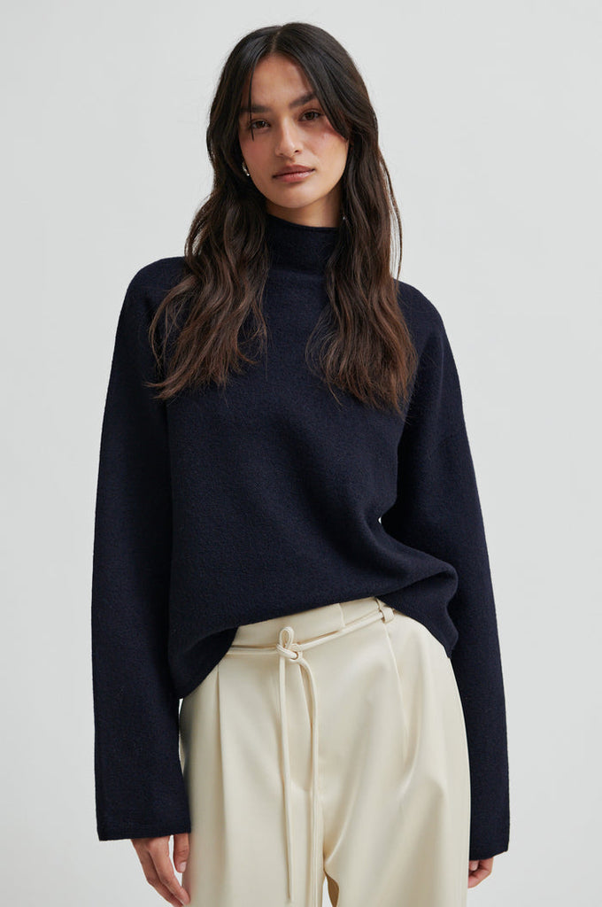 Second Female Life Knit T-Neck