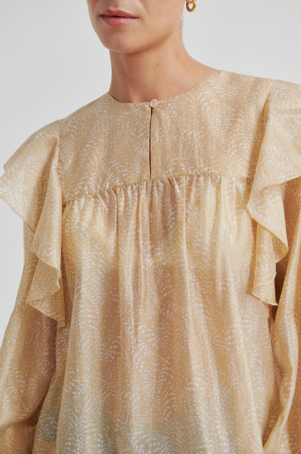 Second Female Hide Ruffle Blouse