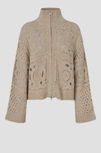 Second Female Crosette Knit Cardigan - Camel