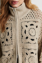 Second Female Crosette Knit Cardigan - Camel