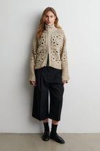 Second Female Crosette Knit Cardigan - Camel