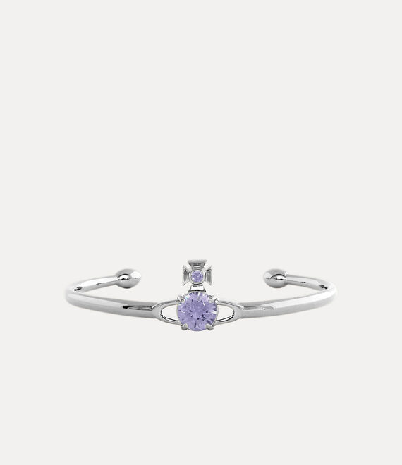 Vivienne Westwood Reina Large Bangle Light Lavender
