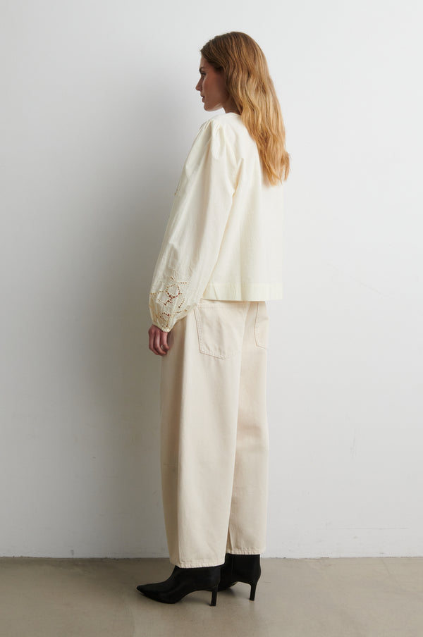 Second Female Reims Blouse Egret