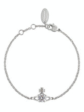 Vivienne Westwood Reina Small Bracelet, Platinum/White