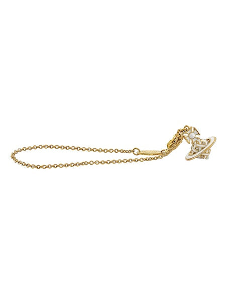 Vivienne Westwood SS24 Cassie Bracelet - Gold/Creamrose Pearl