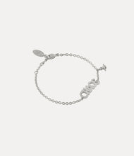 Vivienne Westwood CHAOS BRACELET - PLATINUM / WHITE CZ