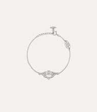 Vivienne Westwood GALENA BRACELET (925) - PLATINUM / WHITE CZ