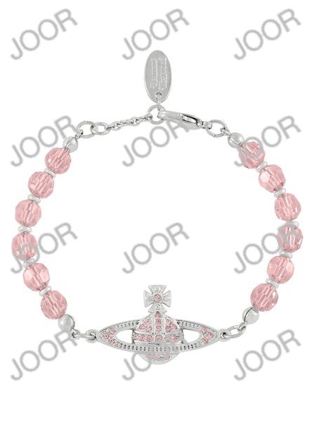 Vivienne Westwood Messaline Bracelet Platinum / Vintage Rose