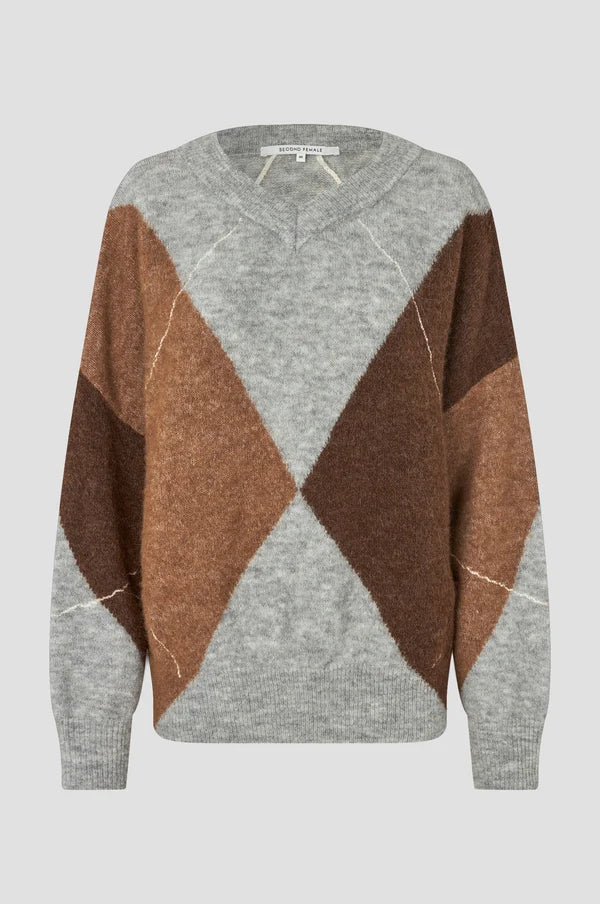 Second Female Forca Knit V-Neck