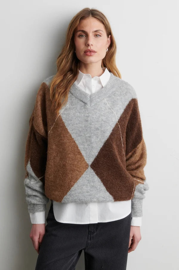 Second Female Forca Knit V-Neck