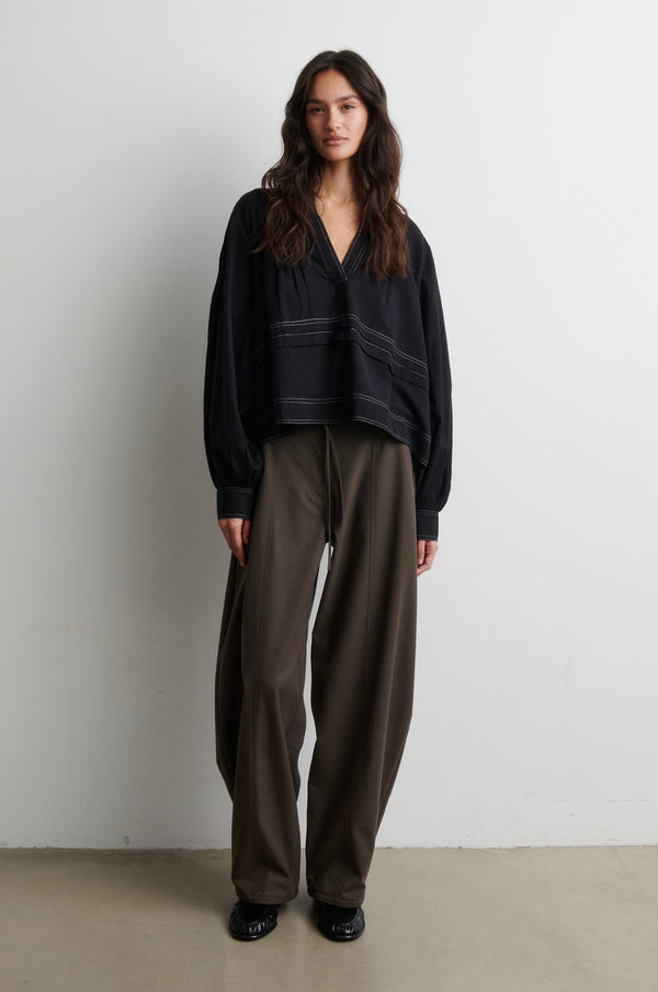 Second Female Lavena blouse - Black