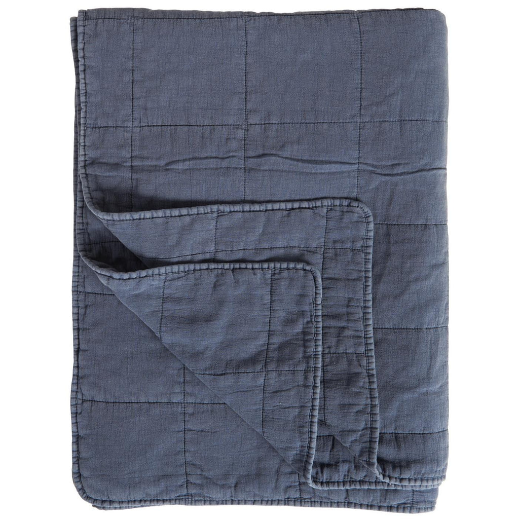 Ib Laursen Classic Quilt Indigo 130 x 180cm