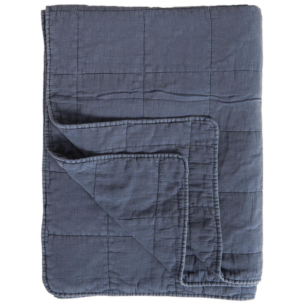 Ib Laursen Classic Quilt Indigo 130 x 180cm