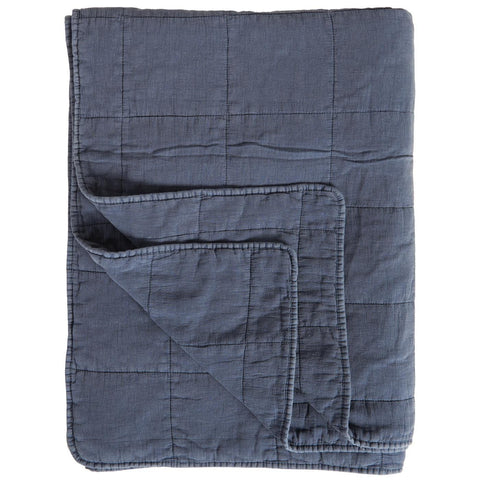 Ib Laursen Classic Quilt Indigo 130 x 180cm