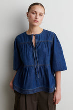 Second Female Evana Denim Blouse