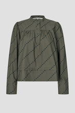 Second Female Jasmina LS Blouse - Black Olive