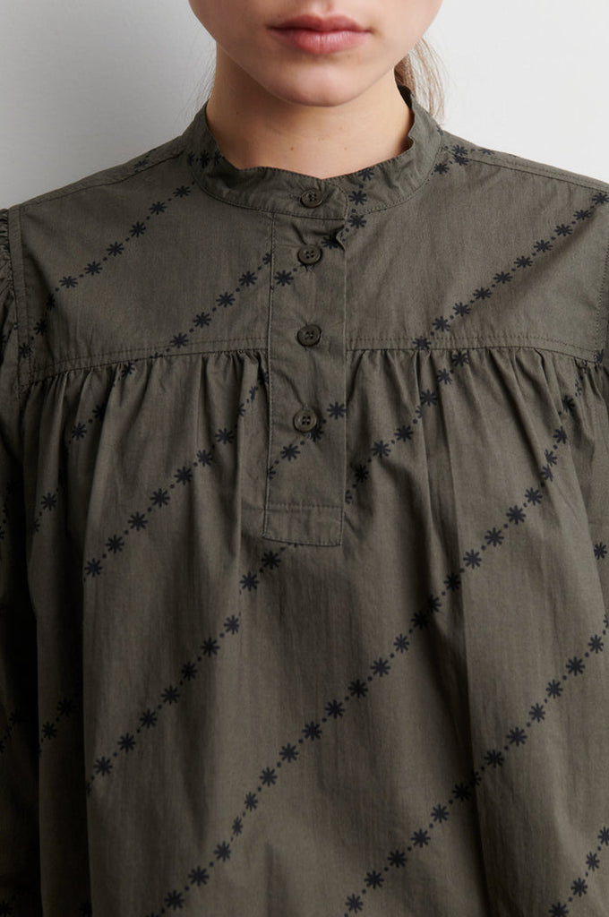 Second Female Jasmina LS Blouse - Black Olive