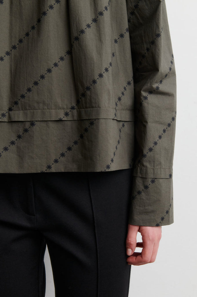 Second Female Jasmina LS Blouse - Black Olive