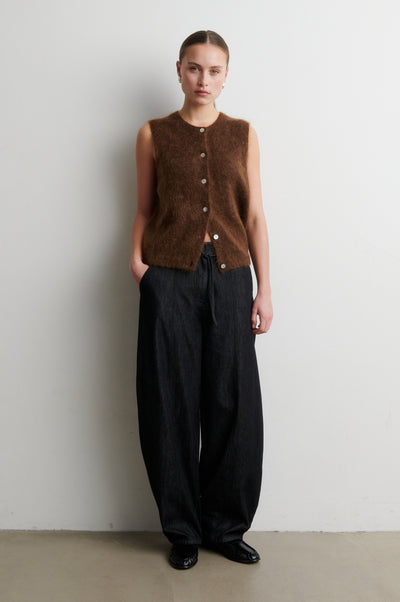 Second Female Brook Knit Button Vest