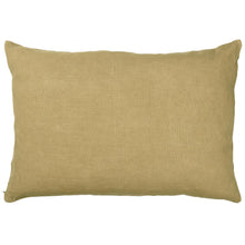 Linen Cushion cover mustard