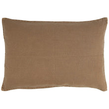 Linen Cushion cover cognac