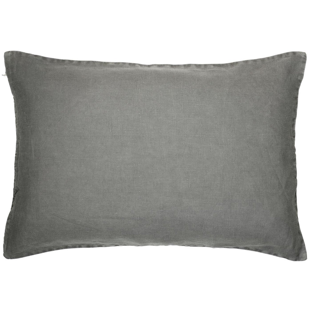 Linen Cushion cover smoke