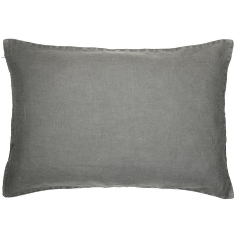 Linen Cushion cover smoke