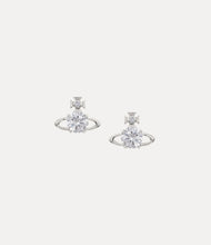 Vivienne Westwood Reina Earrings - Platinum / White CZ