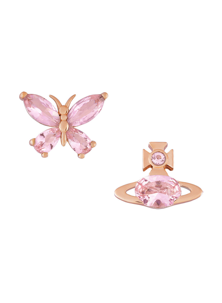 SS24 Vivienne Westwood Elianne Earrings, Pink
