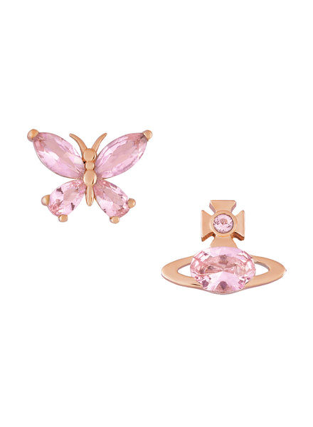 SS24 Vivienne Westwood Elianne Earrings, Pink